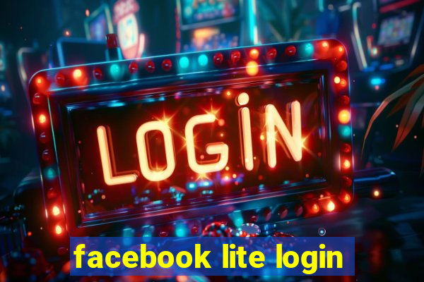 facebook lite login